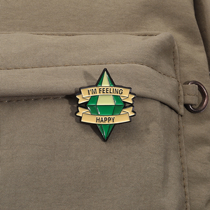 Les <span class=keywords><strong>Sims</strong></span> Sul Sul épingles en émail jeu citations paillettes Badge broches drôles sac à dos revers accessoires bijoux pour amis - Product Image 3