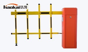 En iyi fiyat LED düz çift trafik otomatik el çit kol bom bariyer kapısı - Product Image 5