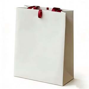 Bolsas de Compras Reciclables de Lujo con Logotipo Personalizado para Joyería, Alimentos, Cosméticos, Ropa y Embalaje de Regalos Navideños - Product Image 1