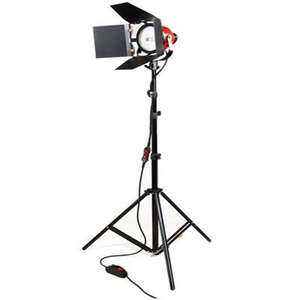 Foco LED de 800W con Cabezal Rojo, Bombilla de Tungsteno de 3200K, Luz de <span class=keywords><strong>Estudio</strong></span>, Iluminación Profesional para Fotografía, Ajuste de Intensidad Continuo - Product Image 4