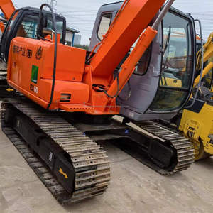 Excavadora sobre orugas Hitachi EX60 usada, 6 toneladas, gran Estado, con componentes centrales, motor, bomba de motor, PLC-Hitachi - Product Image 5