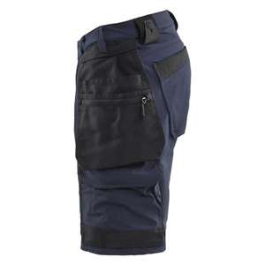 BLAKLADER - 170216458699C48 Craftsman shorts 4-way <b>stretch</b> Dark navy/<b>Black</b> - EAN 7330509922774 WORK <b>TROUSERS</b> WORK SHORTS - Product Image 3