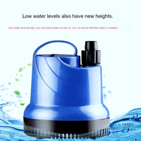 Pompe submersible à aspiration à 360 degrés pour aquarium, élimine les déchets de poissons, garde le fond propre, fonctionnement silencieux