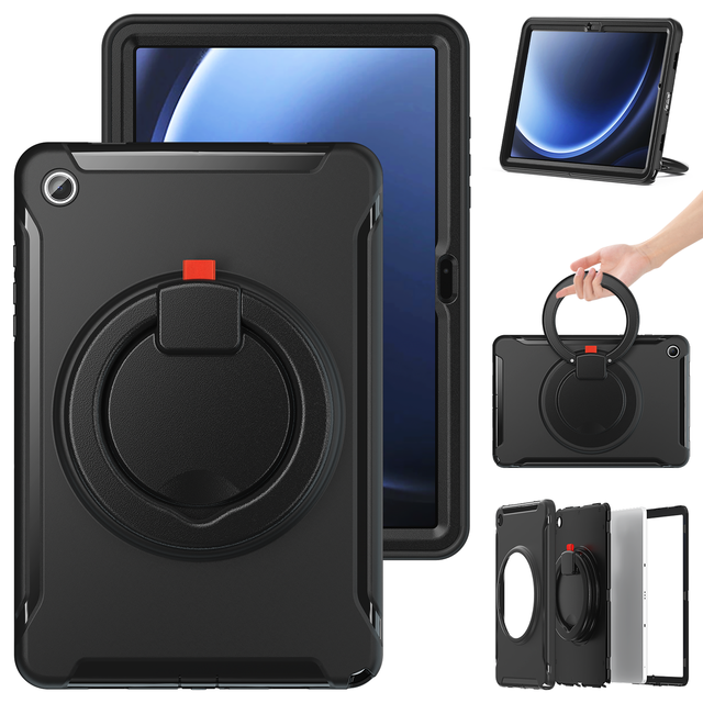 Rugged TPU Bumper Shockproof case With 360 Handle Grip for Samsung Tab A9 Plus 11 X210 X215 Tablet Case