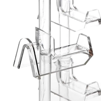Support de Présentation Rotatif Verrouillable en Acrylique Écologique pour Lunettes de Soleil, Organisateur de Rangement pour Lunettes, Vente Directe Usine