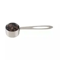 ملعقة/ملعقة للقهوة من الصلب المقاوم للصدأ 304 بمقبض قصير 30 مللي للمطبخ والمطبخ
