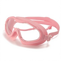 Lunettes de natation anti-buée en silicone souple pour enfants et adolescents, grand design de dessin animé pour les nageurs