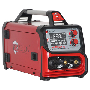 Zelda Soudeuse Inverter 130 ampères, soudeuse à arc, soudeuse MIG au <span class=keywords><strong>gaz</strong></span> CO2 avec bobine de fil de 1 kg - Product Image 4