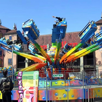 24 36 sièges Fun Fair Theme Park Attraction Fairground Jumping Machine Bounce Jump and Smile Ride Amusement Rides
