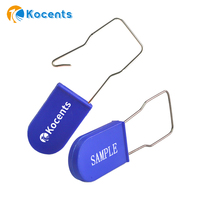 Kocents PLS-003 Cadenas en ABS et acier pour la sécurité des compteurs d'eau, à usage unique, haute sécurité