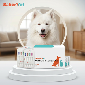 Prueba Rápida Combinada de Alta Precisión para Caninos EHR/LSH/ANA/BG Ab, Kit de Diagnóstico Veterinario para Ehrlichia/<span class=keywords><strong>Leishmania</strong></span>/Anaplasma/Babesia Gibsoni - Product Image 1