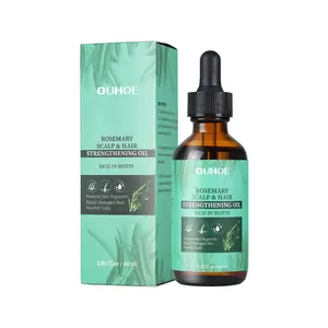 Private Label Natural Multipurpose Rosemary Oil Crescimento Do Cabelo Scalp Soro Alecrim Óleo Essencial