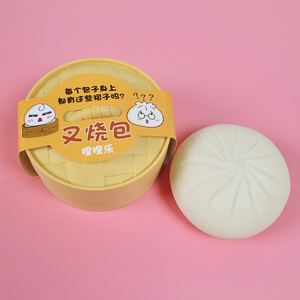Juguete Antiestrés con Forma de Comida Simulada, Juguete Sensorial para Aliviar el Estrés, Juguete de Descompresión con Forma de Croissant para Niños, Regalos - Product Image 2