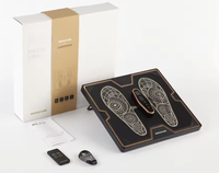 Appareil de massage des pieds pour tout le corps, EMS TENS, matériau ABS/EVA, protection sportive, rechargeable par USB, minuterie, soulagement du stress, masseur de pieds