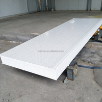 Panneaux muraux et de toiture en métal avec âme en EPS pour isolation thermique - Design moderne, écologique et résistant au feu
