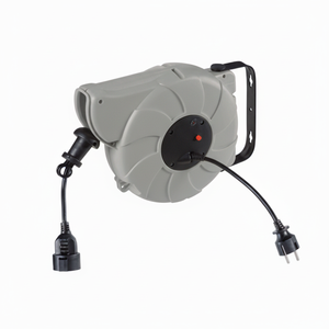 VALEX 10m cavo di prolunga autoestraente avvolgicavo 200 rotolo 50ft apparecchiature industriali elettronica di consumo DC spina maschio tipo di estremità b - Product Image 1