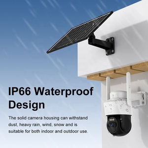 Weatherproof IP66 with AOV Human Tracking Motion <strong>Camera</strong> Detect and WiFi Dual Lens Wide Angle PTZ <strong>IP</strong> <strong>Camera</strong> - Product Image 3