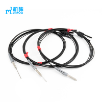 Sonde à fibre optique diffuse RE310/RE310-I/RE310-S en acier inoxydable pour amplificateur à fibre, détection courte portée 0~30 mm