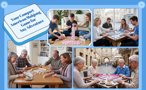 Tuiles de Mahjong Américaines Sculptées en Mélamine à Quatre Couches, Modernes et Personnalisées, Vente Chaude en Gros pour Jeux d'Échecs - Product Image 6