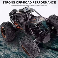 Voiture RC FPV 1:18 2,4 GHz avec vue à la première personne, jouet télécommandé tout-terrain Monster Truck avec caméra WIFI HD 720P