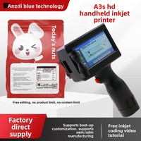 Imprimante à jet d'encre portable à séchage rapide à encre solvant pour l'impression de la date d'expiration des œufs par lots, machines de codage d'impression