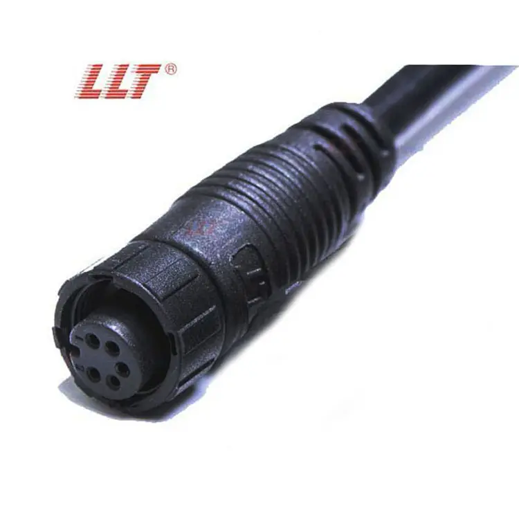 LLT superseal circular M16 IP65 IP67 2 3 4 5 6 7 8 9 10 11 12 Pin waterproof led cable connector