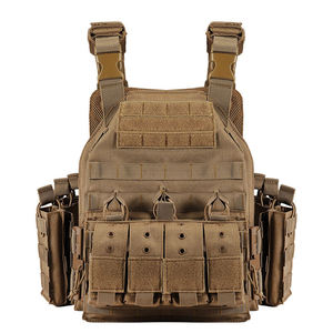 ホットセール屋外1000Dナイロンクイックリリース戦術的なベストMolle Chaleco Tacticoプレートキャリア - Product Image 3