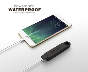 JCX/2600mAh Banco de energía portátil Impermeable Super Mini Cargador de teléfono móvil Entrada Micro USB 10W Potencia de salida 18650 Litio - Product Image 2
