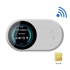 Routeur WiFi6 portable double bande 4G LTE Cat4 pour extérieur, 300 Mbps, pare-feu, 3000 mAh, écran LCD, WPS, Type-C - Product Image 3