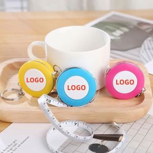 Pocket Portable <b>Mini</b> Soft Tape Measure Keychain Retraction Design 1.5M Dual <b>Scale</b> Measuring Ruler for Daily DIY Handmade Tools - Product Image 4