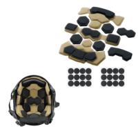 Amovible séchage rapide évacuation de la sueur EVA doux Durable antidérapant casque doublure casque de cyclisme rembourrage pour l'équitation