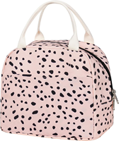 Sac à lunch isotherme personnalisé avec logo imprimé, recyclé, pour femmes et enfants, écologique, tendance, fermeture éclair portable