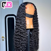 Perruque bouclée naturelle birmane, perruque frontale en dentelle HD complète de 30 pouces, vente en gros, perruques de cheveux humains vierges bruts vietnamiens de grade 12A