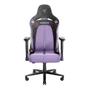 Razer <span class=keywords><strong>Enki</strong></span> X Full Pink Hello Friends Edition Kitty Silla de juegos de arco lumbar incorporada Sillas de gamer de oficina de cuero sintético - Product Image 5