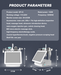 5 in 1 Multifunctional Intelligent Desktop Scalp Care Device Hair Follicle Detector Analyzer with High Definition 15 Inch Screen - Product Image 5