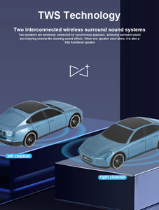 "<strong>Car</strong> Style Solar-Charging <strong>Bluetooth</strong> <strong>Speaker</strong> with Plastic Cabinet &amp; Battery Power - Product Image 5