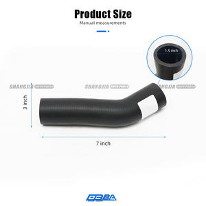 Manguera de Silicona Original para Radiador de Ferrari 488 GTB Pista, Tubo de Refrigerante de Goma B313344 313343 - Product Image 4