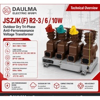 Transformateur de tension anti-ferroresonance 10 kV JSZJK(F)R2-10W pour spécifications d'ingénierie de postes de transformation extérieurs
