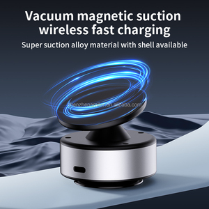 X11 soporte de teléfono de coche inteligente magnético de doble cara giratorio de 360 grados para un uso fácil soporte de teléfono de succión de vacío fuerte - Product Image 5
