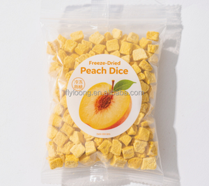 Pêches jaunes lyophilisées naturelles et fruits secs en vrac, faible teneur en humidité, sans sucre, collations fraîches et sucrées en provenance de Chine, OEM - Product Image 6