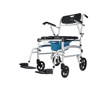 Portable <b>Commode</b> <b>Chair</b> With Wheels Foldable Adult Medical Hospital <b>Chair</b> YC7808A Foam Filled - Product Image 3