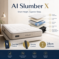 Intelligente, verstellbare Taschenfederkern-Konvertiermatratze mit Zero-Gravity-Elektrobett für Queen-Size-Hotelbetten – Feste Ausführung