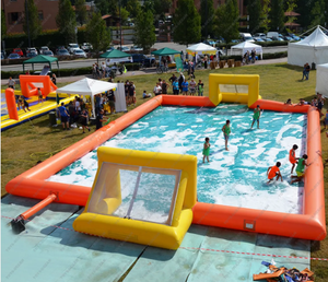 Terrain de football gonflable de <span class=keywords><strong>location</strong></span> commerciale personnalisé en usine, terrain de football gonflable, terrain de football de savon gonflable - Product Image 4