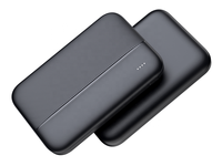 Cadeau d'affaires ensemble Power Bank 5000 mah nouveau Design Power Banks quatre interfaces Portable produit Mini portefeuille Powerbank 5000 mah