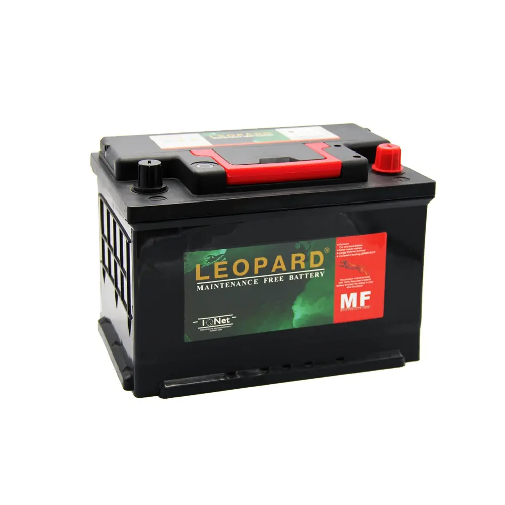 Groothandel Auto Batterijen DIN75 Standaard 12V 75ah Lood-zuur Auto Batterij Onderhoud Gratis Autobatte