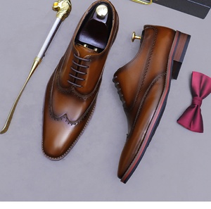 Chaussures en cuir de haute qualité pour hommes, design élégant et décontracté, confortables, souples, durables, pour un usage quotidien - Product Image 2