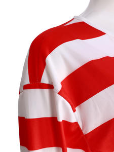 Disfraz de Waldo para Padres e Hijos, Conjunto de <span class=keywords><strong>Cosplay</strong></span> para la Semana del Libro, Camiseta a Rayas, Pantalones, Sombrero, Gafas, Kit de Dibujos Animados de Wally Waldo, Disfraz de Pareja para Halloween, TV y Cine - Product Image 4