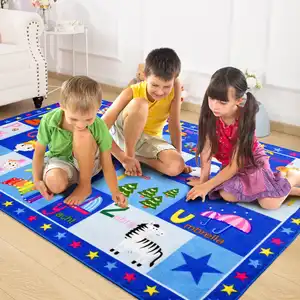 جديد الطفل الموسيقى رف اللعب حصيرة طفل البساط لغز السجاد Playmat التعليم صالة ألعاب الزحف وسادة اللعبة