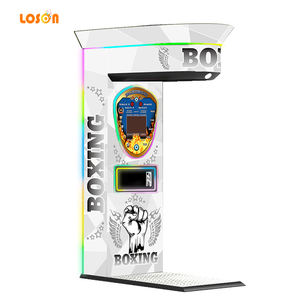 Macchina da Boxe in Metallo Grande con Personalizzazione Logo/Adesivo Gratuita, Certificazione CE, Gioco Arcade Sportivo Kalkomat - Product Image 1