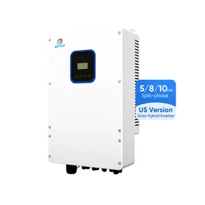 분할 상 4.2KW 10KW 240V 순수 사인파 인버터 오프 그리드 하이브리드 타이 MPPT 가정용 태양열 인버터